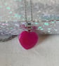 Chakra cabochon heart pendant necklace  - Image 2