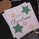 Hand Painted Christmas Card