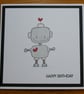 Child's Birthday Card - Robot - Image 9