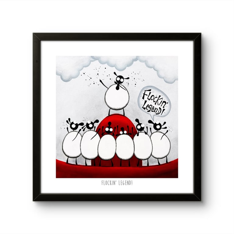 Flockin' Legend! - 10" print