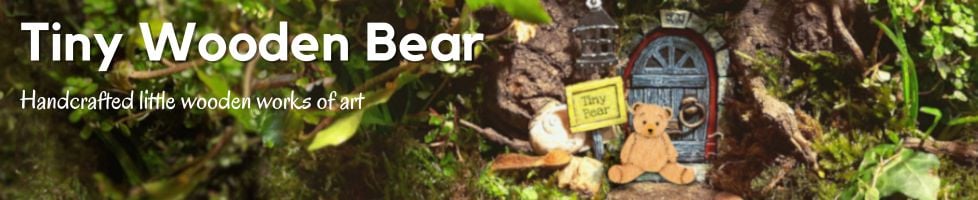 Tiny Wooden Bear