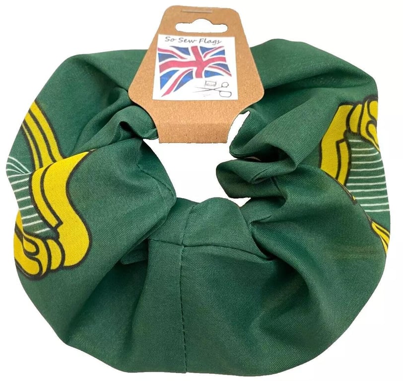 Leinster Ireland Flag Hair Scrunchie Scrunchies Accessory Band Elastic