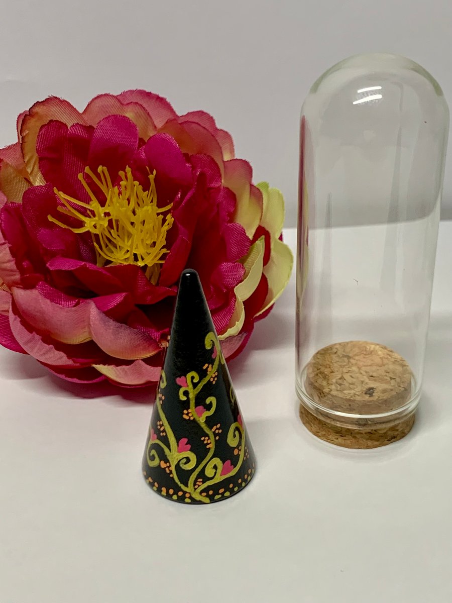 Hand Painted Swirl, Keepsake Ornament 