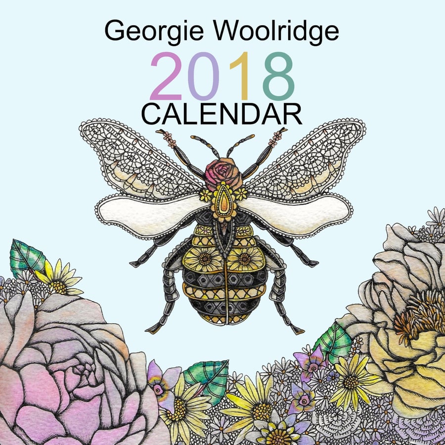 Pre-order SPECIAL Hand Finished 2018 Calendars!