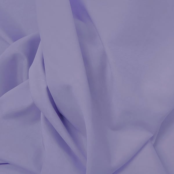 1 Metre Lilac Polycotton Poplin Fabric for Crafts, Clothing & Qu