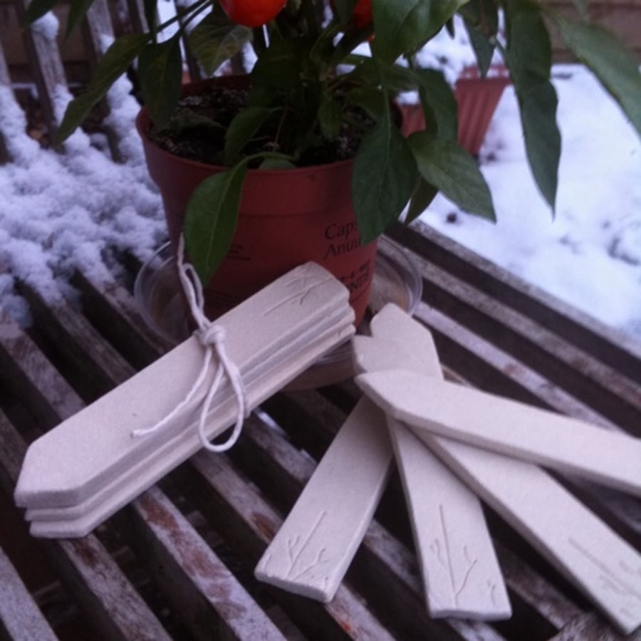 Ceramic Plant Markers - Icicles