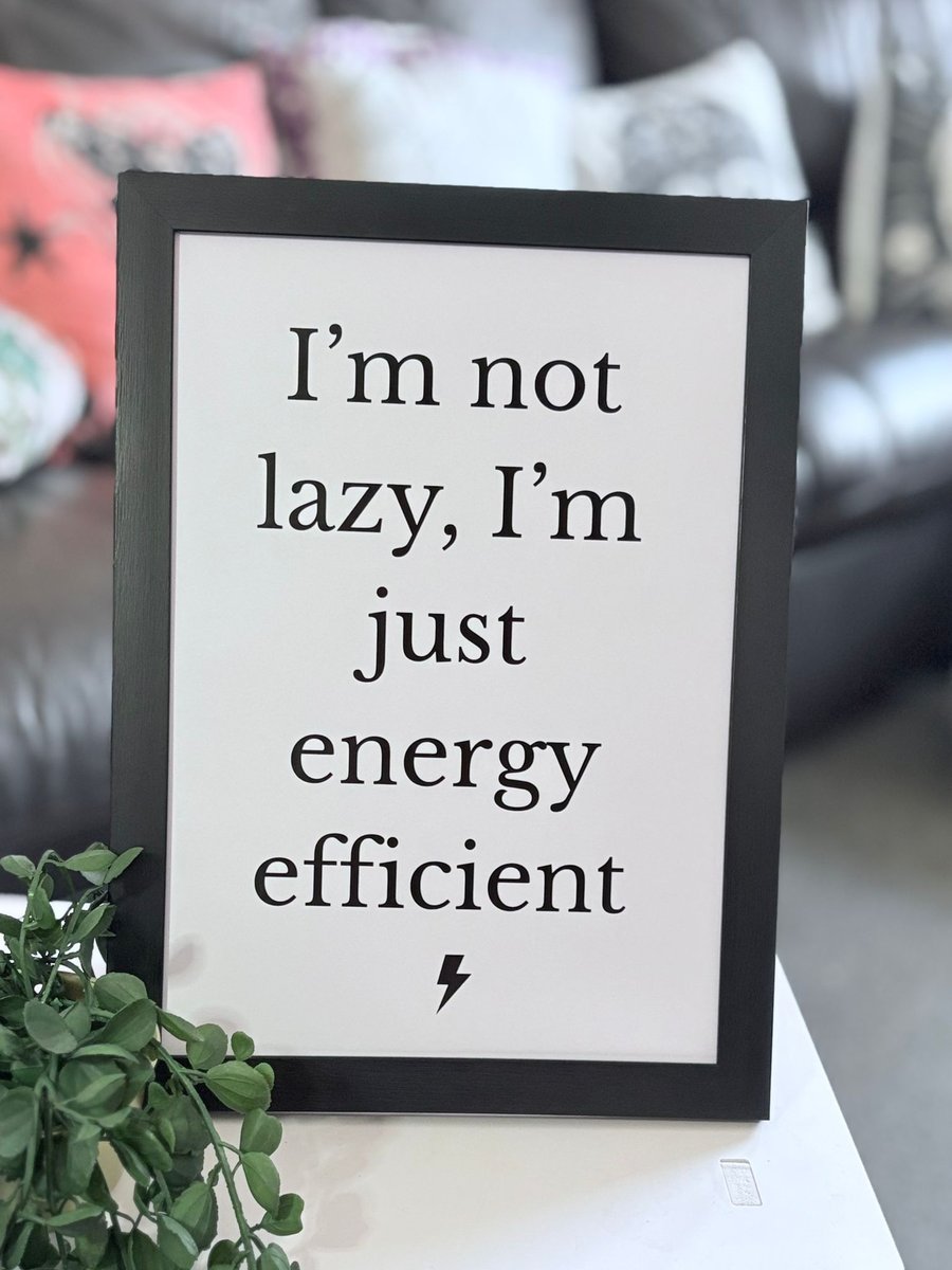 A4 Framed Funny Quote