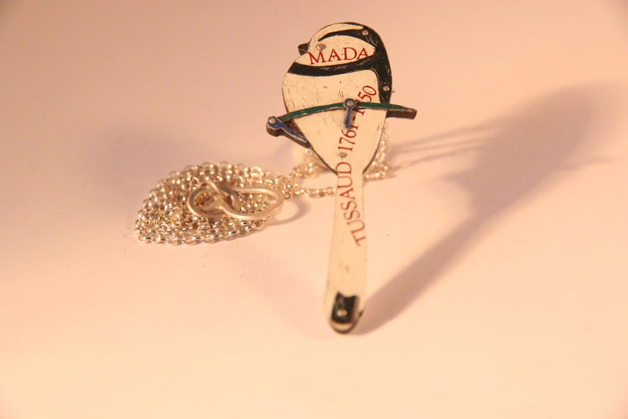 Long Tailed Tit Tin Necklace