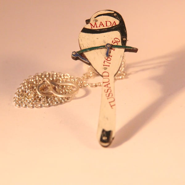 Long Tailed Tit Tin Necklace
