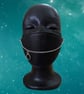 Silver mask chain with cat charm - Image 2