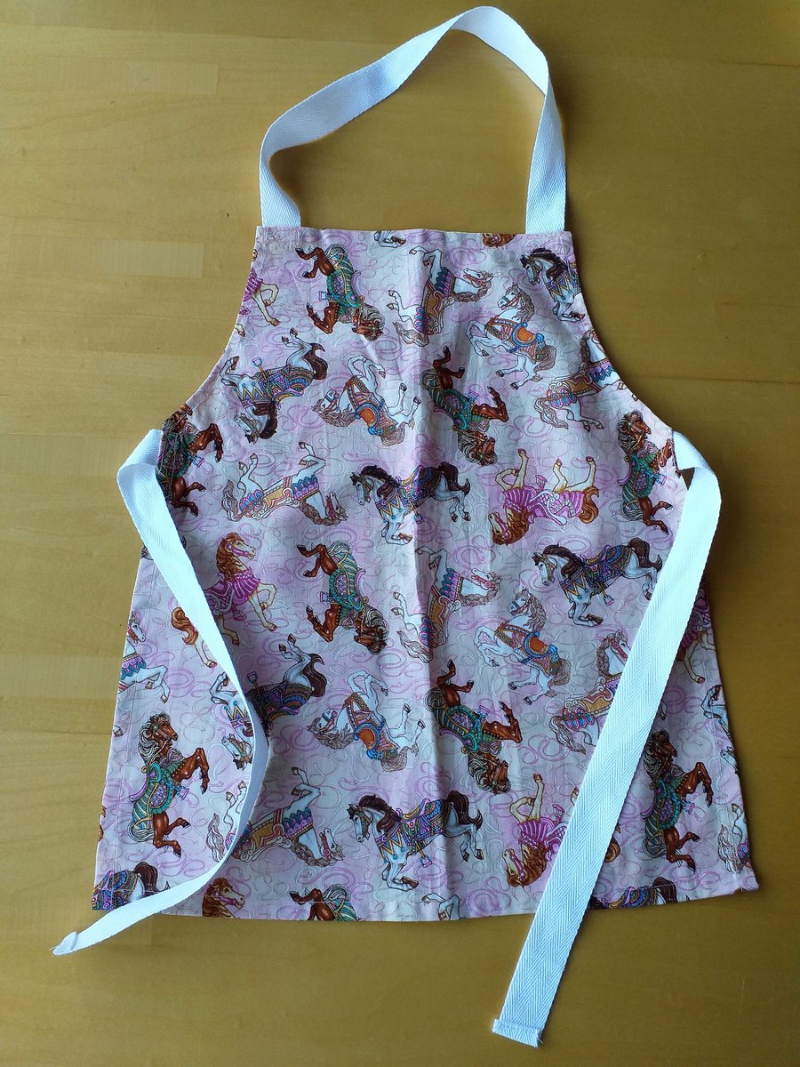 Dream Horse Apron age 2-6 approximately