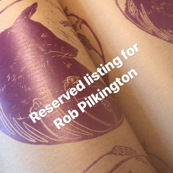 Reserved a Listing for Rob