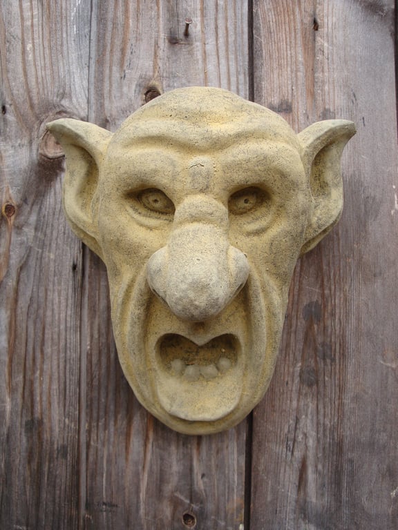Big Ears Oxford Gargoyle Plaque 