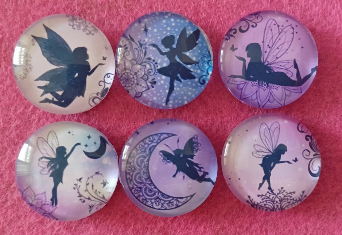 Fairy Fridge Magnets Purple