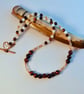 Tiger Eye & Crystal Necklace, Birthday, Anniversary, Valentine, Mothers Day Gift - Image 2