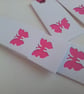 Gift tags. Butterfly gift tags. 10 gift tags. Ref 170.  - Image 5