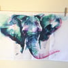 Elephant Tea Towel 