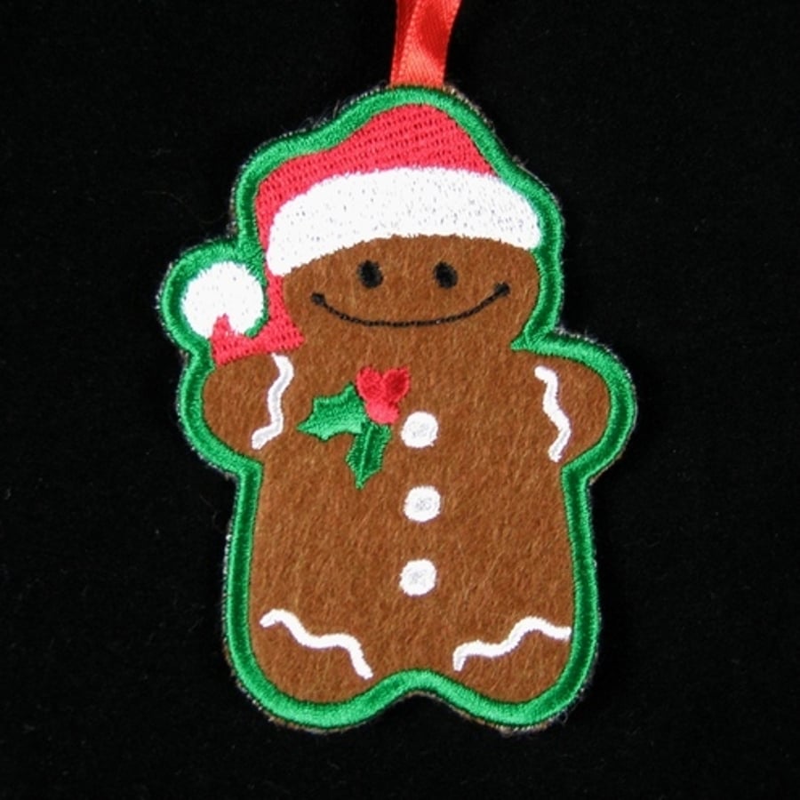 Gingerbread Man Tree Decoration