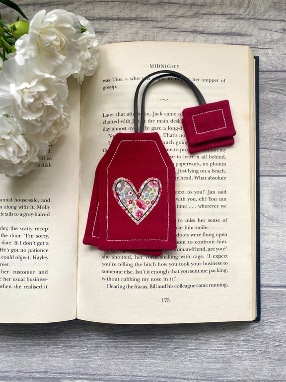 Bookmark, tea bag bookmark 