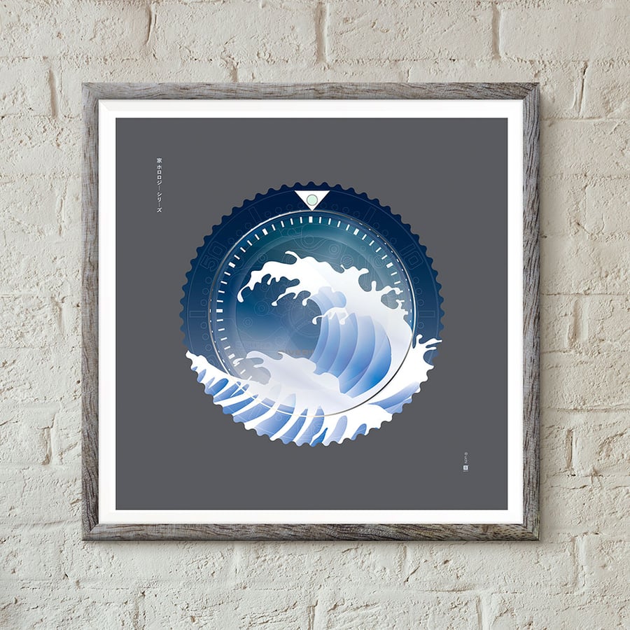 SEIKO SKX Divers Watch "Mod B" - horology art print