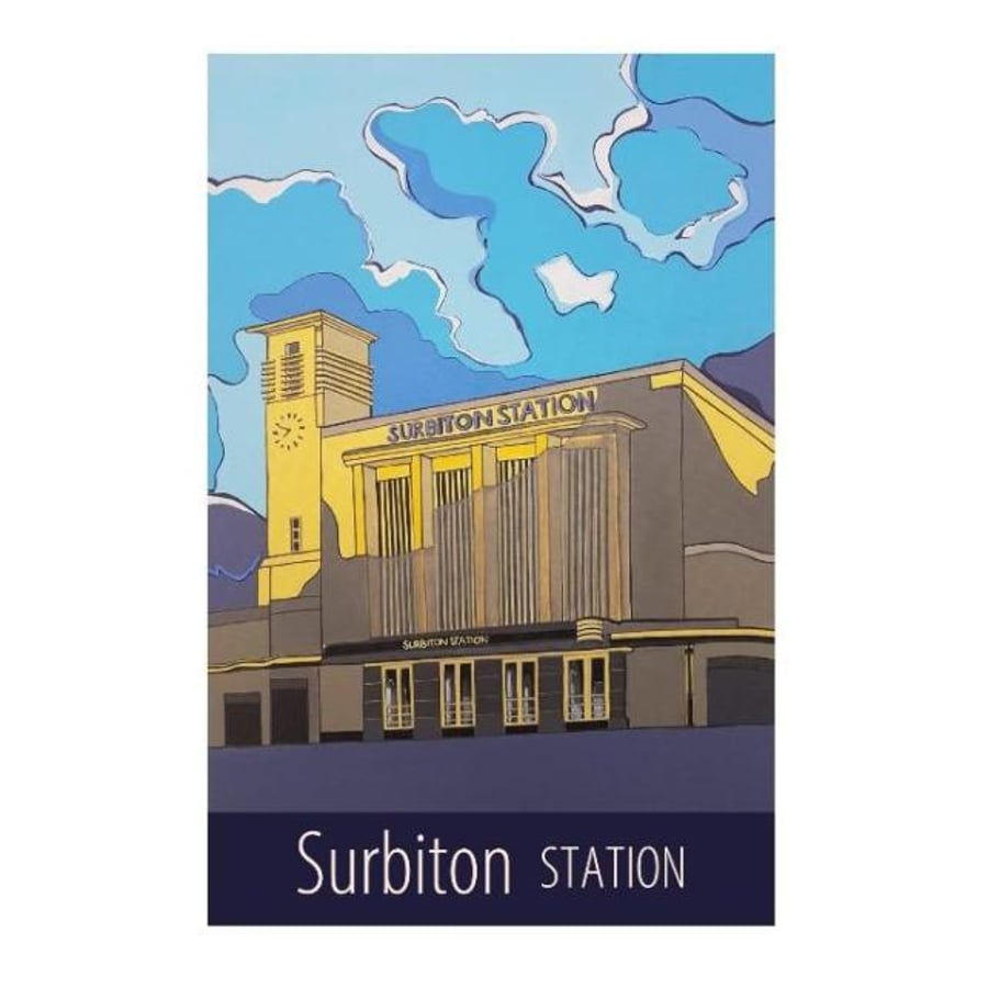 Surbiton Station - unframed