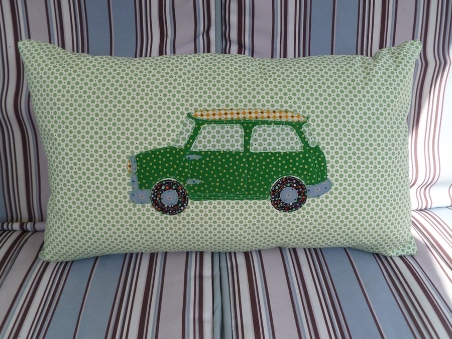 retro style Mini car cushion cover