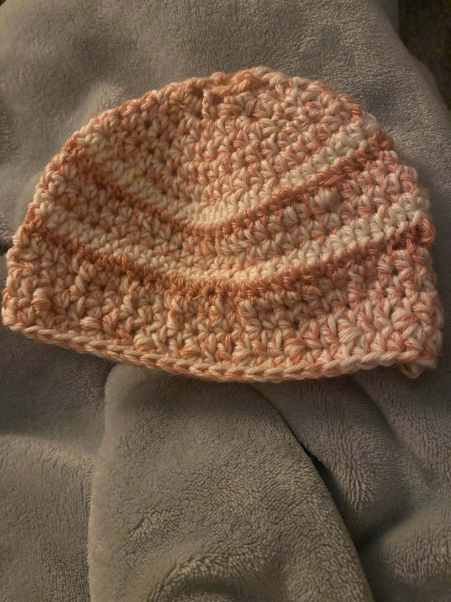 Beautiful handmade baby hat
