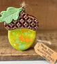 Ceramic acorn decoration