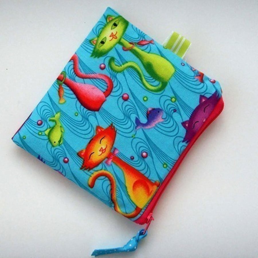 Pretty Kitty Credit Coin Purse