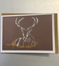 Stag A5 Greeting Card - Image 1