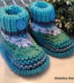 Gender Neutral Booties -Shoes 0-6 months size  - Image 1