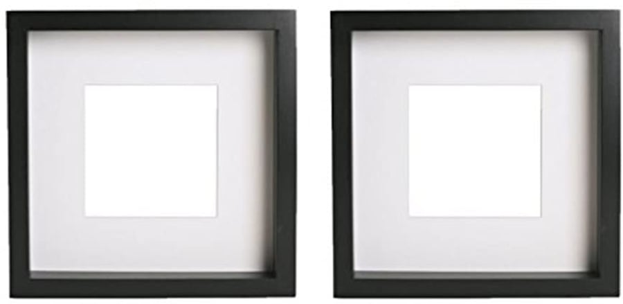 9 X 9 INCH DEEP BOX FRAME - BLACK