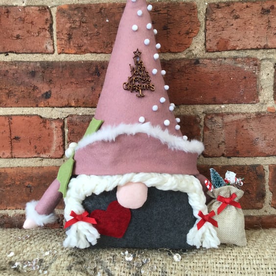 Dusky Pink Large Gonkess Doorstop
