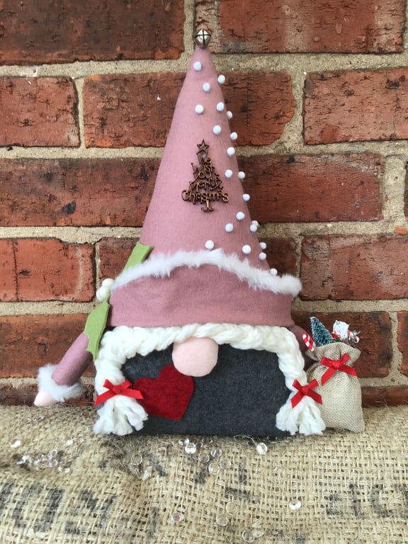 Dusky Pink Large Gonkess Doorstop