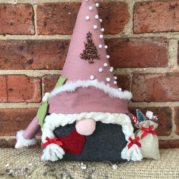 Dusky Pink Large Gonkess Doorstop