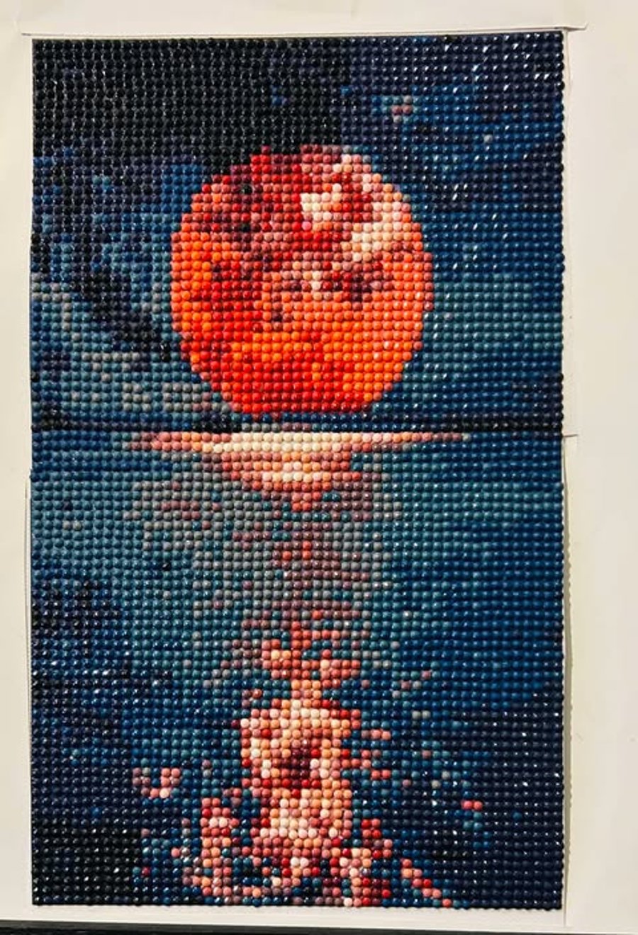 Diamond ART Painting  Red Moon  
