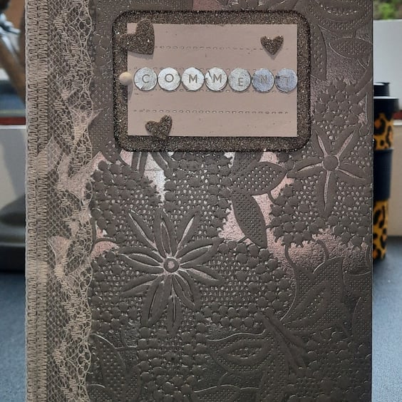 Silver Wedding Comment Book