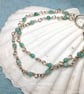 Amazonite with Sterling Silver Plated Wire - Image 2