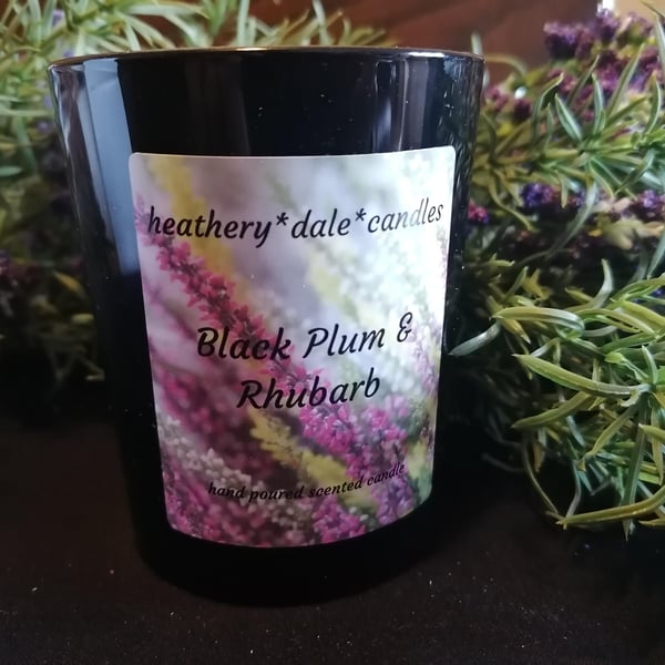 Black Plum and Rhubarb (27cl) - Freshly Baked Dessert