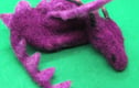 Needle Felted Hair Clip / Acessories