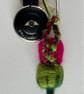 Felted Scottish Thistle Keyring, Bag Charm or Decoration  - Image 2