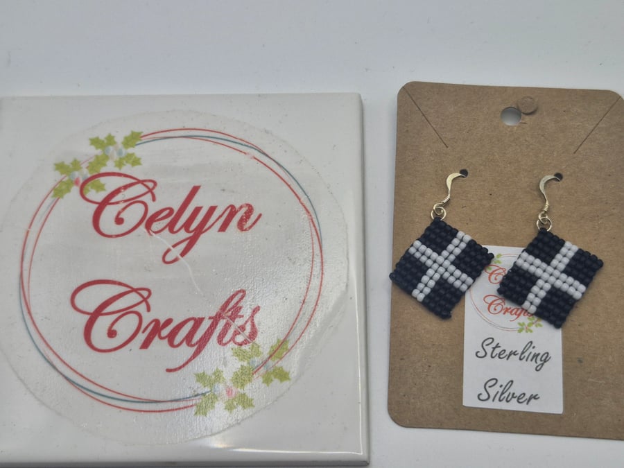 Cornish Flag Earrings