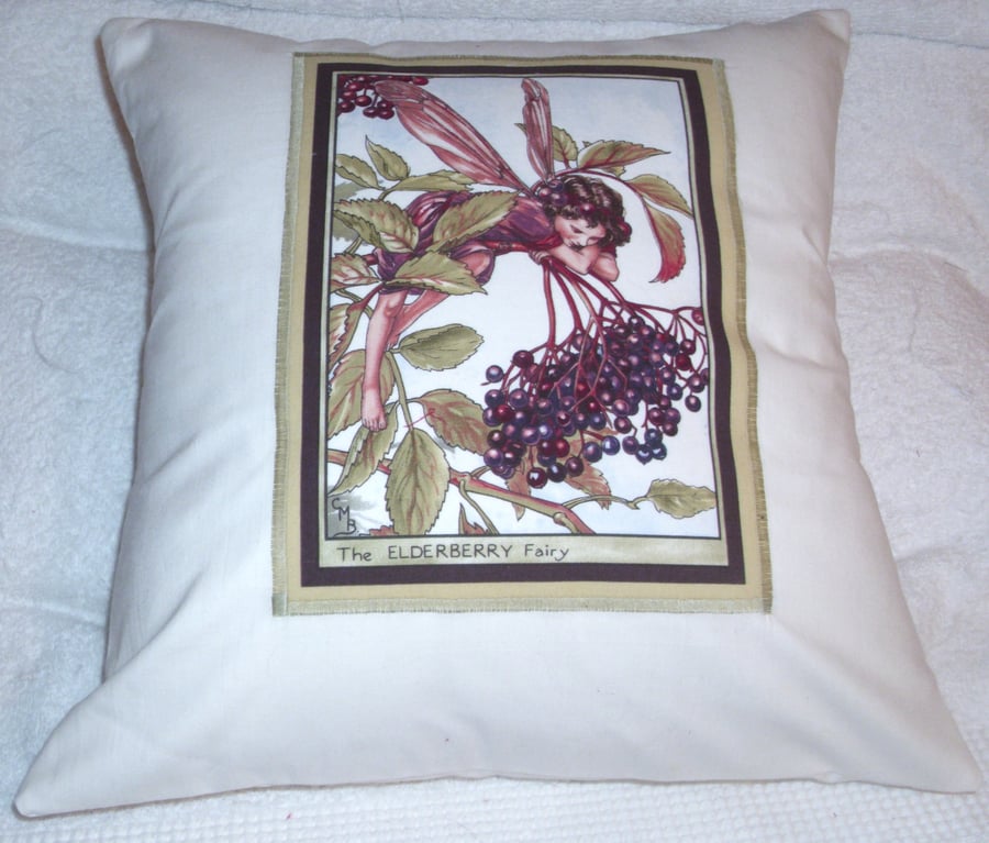 the Elderberry Fairy Cushion