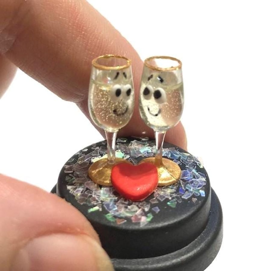 Pet Glasses of Champagne 