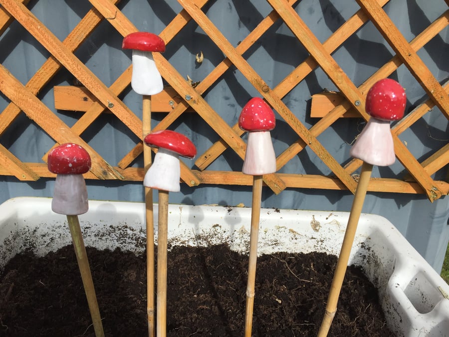  Cane Tops - Handmade for your Bamboo Sticks