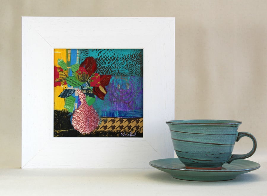 Joyful Flowers Original Painting