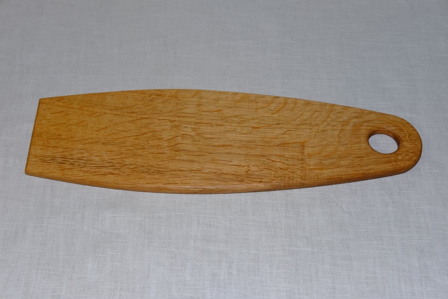 Mid-Century Inspired Wooden Serving Board