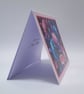 Cousin Birthday Card - Luxury Neon Rose Floral Birthday Card for Cousin - Image 8