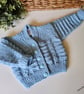 Designer Baby Boy's Hand Knitted Cardigan  3-9 months size - Image 2