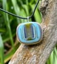 Handmade Reactive Glass Pendant